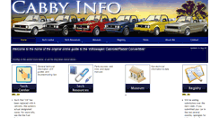 Desktop Screenshot of cabby-info.com